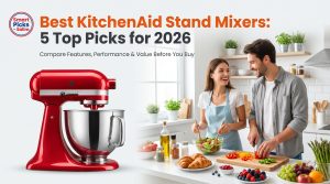 Read more about the article 5 Best KitchenAid Stand Mixers for 2026: The Ultimate Buying Guide.KitchenAid stand mixer