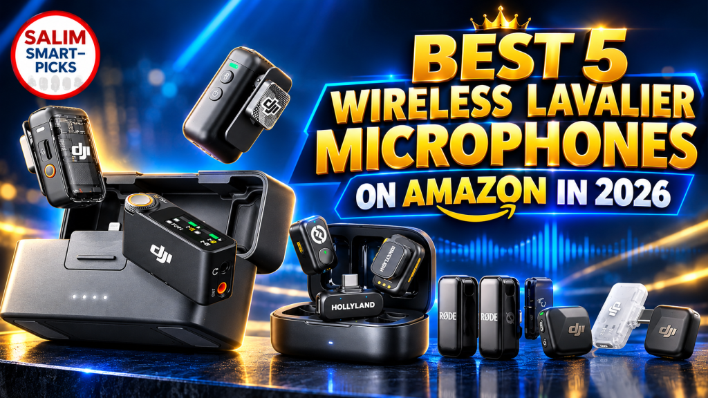 BEST 5 WIRELESS LAVALIER MICROPHONES ON AMAZON IN 2026